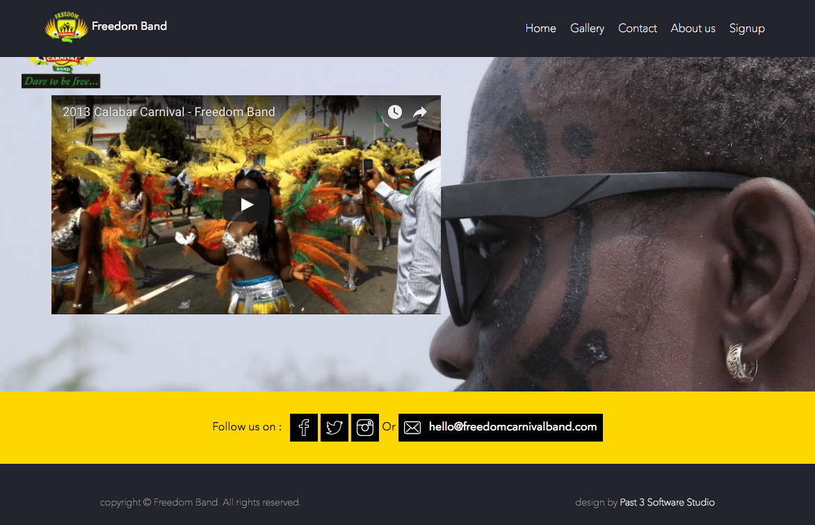 Calabar Yellow Pages Dashboard Footer