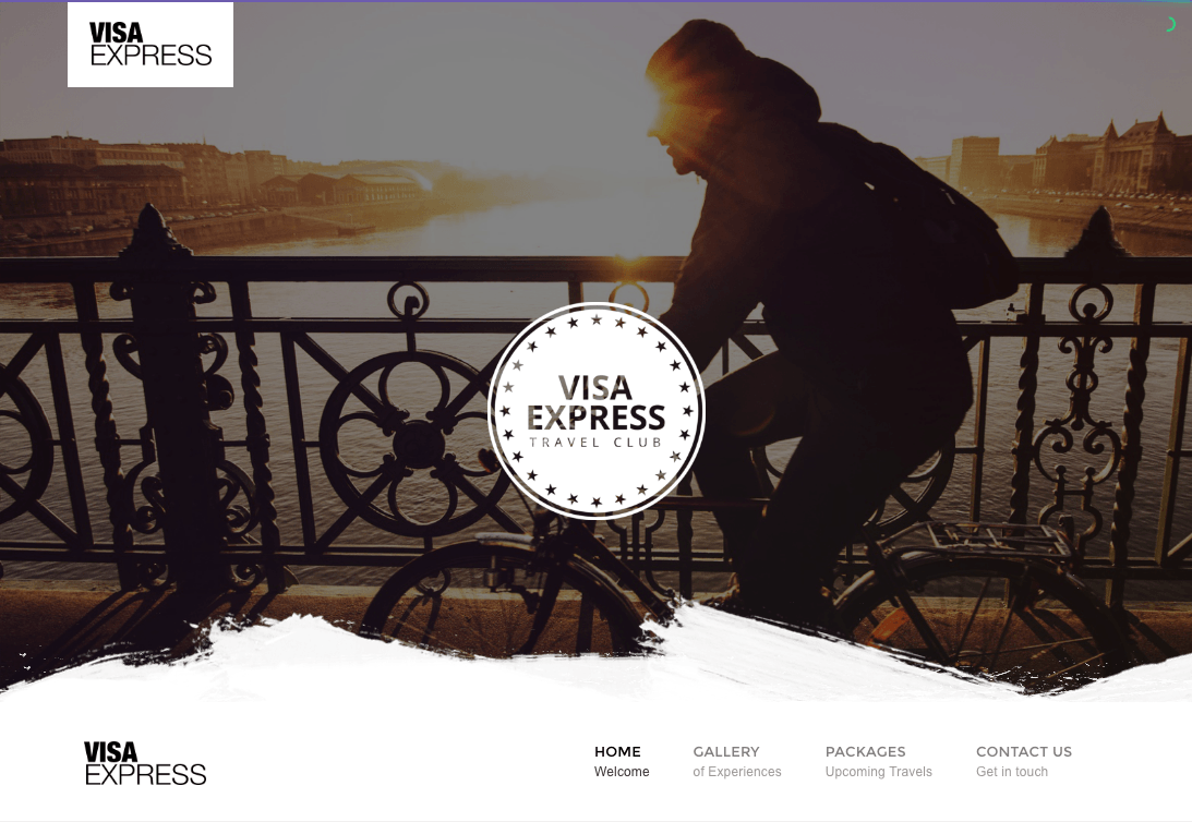 Visaexpress Travel Club website